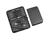 Zestawy do manicure i pedicure - Hans Kniebes 11 Pieces Manicure Set 4085-0902 - miniaturka - grafika 1