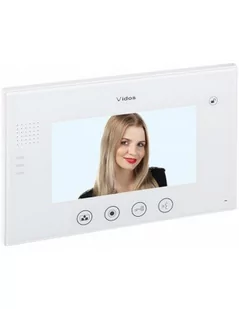 Vidos Monitor Do Wideo Domofonu M670W Biały Fv 23 - Domofony - miniaturka - grafika 1