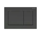 Przyciski spłukujące - Geberit Omega30 - Sterowanie spłukiwaniem, czarne 115.080.DW.1 - miniaturka - grafika 1