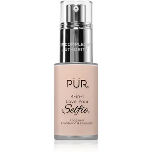 PÜR PÜR 4-in-1 Love Your Selfie Longwear Foundation & Concealer długotrwały podkład i korektor do twarzy 30ml - Light Neutral LN2 - Podkłady do twarzy PÜR PÜR 4-in-1 Love Your Selfie Longwear Foundation & Concealer długotrwały podkład i korektor do twarzy 30ml - Light Neutral LN2 - Podkłady do twarzy - miniaturka - grafika 1