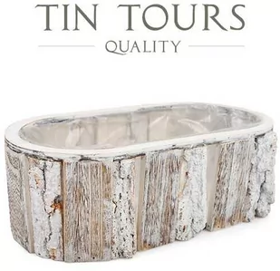 PODŁUŻNA DREWNIANA SKRZYNKA 30x15x10h cm - Donice - miniaturka - grafika 1