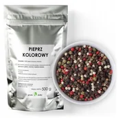 Pieprz - Pieprz Kolorowy Ziarnisty Aromatyczny Ziarno 500G - miniaturka - grafika 1
