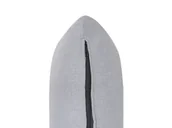 Narożniki - Beliani Narożnik lewostronny jasnoszary DOLVA 158611 - miniaturka - grafika 1