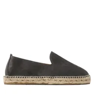 Espadryle męskie - Espadryle Manebi Suede Flat Espadrilles W 1.0 C0 Szary - miniaturka - grafika 1