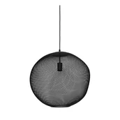 Lampy sufitowe - Lampa wisząca w kolorze matowej czerni z metalowym kloszem ø 50 cm Reilley – Light & Living - miniaturka - grafika 1