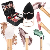 Pędzle do makijażu - Pagano, Zestaw pędzli do makijażu z Gąbeczką, 7 szt. - miniaturka - grafika 1