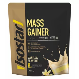 Napój energetyczny Isostar Mass Gainer 700g Smak: Wanilia - Napoje energetyczne i izotoniczne - miniaturka - grafika 1