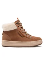 Buty dla dziewczynek - Geox Trzewiki J Rebecca G. Wpf A J26CVA 00022 C6627 S Brązowy - miniaturka - grafika 1