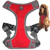 Szelki dla psów - Solid szelki dla psa red L - miniaturka - grafika 1