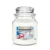 Świece - Yankee Candle Świeca Home Inspiration Snow Day, 340 g - miniaturka - grafika 1