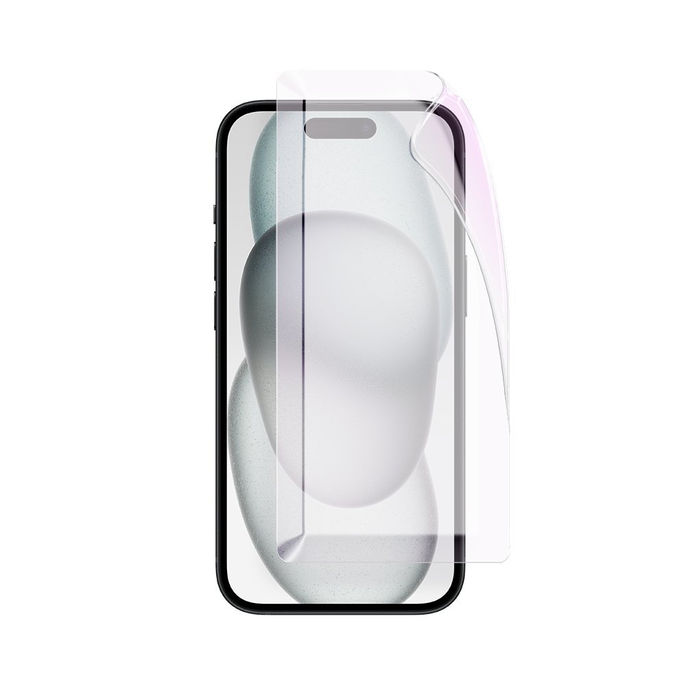 Folia hydrożelowa odporna na pękanie (PRZÓD) do iPhone 15 Plus