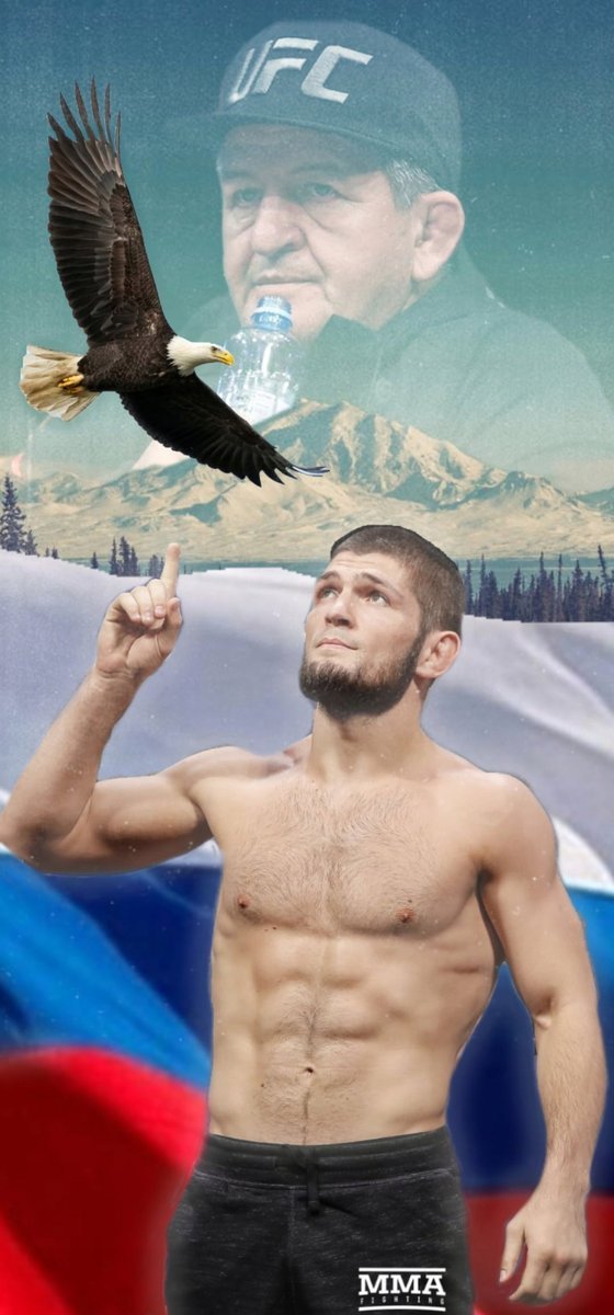 PODKŁADKA POD MYSZ Nadruk 22x18 cm Khabib Nurmagomedov The Eagle Prezent