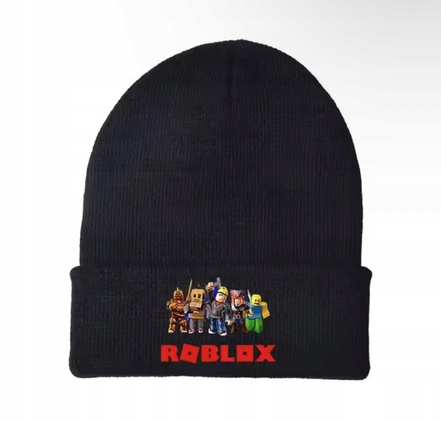 Czapka Zimowa Beanie Roblox Gra Czarna Gamingowy Prezent Dla Graczy
