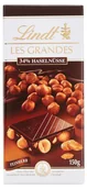 Czekolada - LINDT czekolada Les Grandes 150g gorzka z orzechami laskowymi - miniaturka - grafika 1