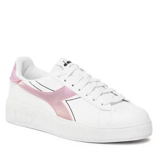 Sneakersy Diadora Step P Double Logo 101.178643-C0931 Super White / Pink - Sneakersy damskie - miniaturka - grafika 1