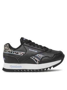 Reebok Sneakersy Royal Cl Jog Platform IE4176 Czarny - Buty dla dziewczynek - miniaturka - grafika 1