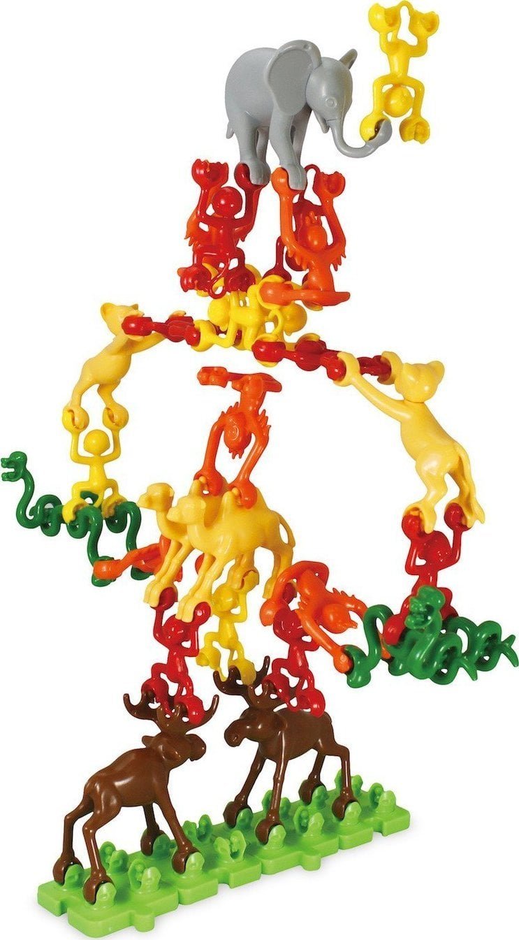 Zwierzątka LinkaZoo 216 el. - klocki edukacyjne