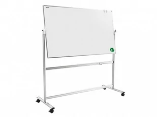 Allboards Tablica CERAMICZNA stojąca dwustronna suchościeralna magnetyczna obrotowo-jezdna 120x90 cm TOS129P3 FU TOS129P3 FU - Tablice i flipcharty - miniaturka - grafika 1