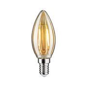 Żarówki LED - Paulmann żarówka świeca LED E14 2W 1 900 K złota - miniaturka - grafika 1