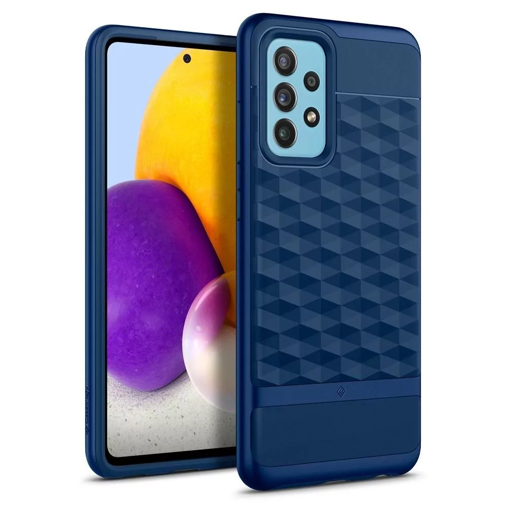 Spigen Etui Caseology Parallax do Samsung Galaxy A72 Classic Blue