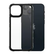 Etui i futerały do telefonów - PanzerGlass Obudowa dla telefonów komórkowych SilverBulletCase na Apple iPhone 13 mini 0318) Czarny/przezroczysty - miniaturka - grafika 1
