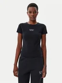 Koszulki i topy damskie - New Balance T-Shirt WT51958 Czarny Slim Fit - miniaturka - grafika 1