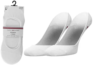TOMMY  HILFIGER DAMSKIE STOPKI MOKASYNY 2 P. 343025001 300 - Rozmiar: 39-42 - Skarpetki damskie - miniaturka - grafika 1