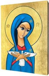 Ikona Matka Boża niosąca Ducha Świętego - Ikony i obrazy sakralne Ikona Matka Boża niosąca Ducha Świętego - Ikony i obrazy sakralne - miniaturka - grafika 1