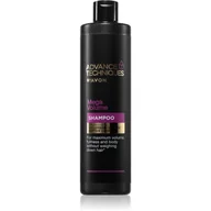 Szampony do włosów - Avon Advance Techniques Mega Volume szampon oczyszczający do zwiększenia objętości włosów 400 ml - miniaturka - grafika 1