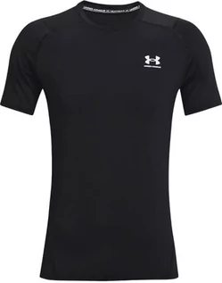 Koszulki męskie - Under Armour Heatgear Armour Fitted Short Sleeve 1361683-001 Rozmiar: M - grafika 1