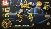 Roboty dla dzieci - Elefun Transformax Samochód i robot 2w1 Klocki 1238 elementów - miniaturka - grafika 1
