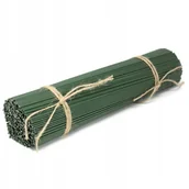 Sztuczne kwiaty - 50X Drut Florystyczny Do Kwiatów Mydlanych Zielony - miniaturka - grafika 1