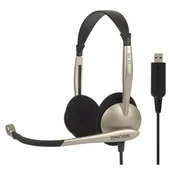 Słuchawki - Koss CS100USB złote - miniaturka - grafika 1