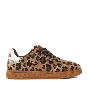 Sneakersy Kappa EO-9X0995-7 Brązowy - Buty dla dziewczynek - miniaturka - grafika 1