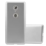 Etui i futerały do telefonów - Pokrowiec Do ZTE Axon 7 MINI w METALLIC SREBRNY Etui TPU Silikon Obudowa Ochronny Case Cover Cadorabo - miniaturka - grafika 1
