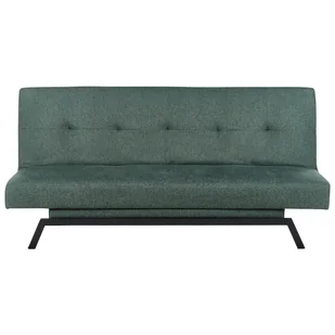 Sofa rozkładana zielona LEEDS - Sofy i kanapy - miniaturka - grafika 1