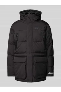 Kurtka pikowana z nadrukiem z logo model REINE - Helly Hansen - Kurtki i kamizelki sportowe męskie - miniaturka - grafika 1