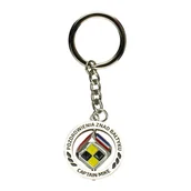 Breloki - Brelok do kluczy zawieszka Pozdrowienia Znad Bałtyku kostka obracana Captain Mike - miniaturka - grafika 1