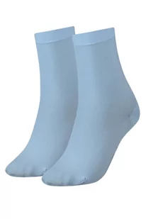Skarpetki damskie Tommy Hilfiger Soft Cotton niebieskie 2pak - Skarpetki damskie - miniaturka - grafika 1