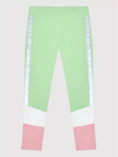 Legginsy - Benetton United Colors Of Legginsy 3P4ZCF00L Zielony Slim Fit - grafika 1