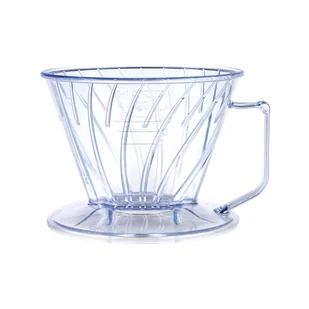 Plastikowy dripper HARIO Pegasus 02 PRZEŹROCZYSTY - Zaparzacze i kawiarki - miniaturka - grafika 1