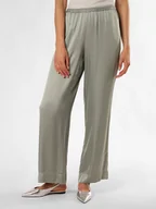 Spodnie damskie - Marc O'Polo Spodnie Kobiety Satyna zielony jednolity, 34 - miniaturka - grafika 1