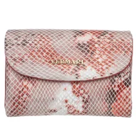 Portfele - Portfel damski Skórzany VerMari Vipera Czerwony - miniaturka - grafika 1