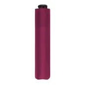 Parasole - Parasol damski składany Doppler 99 gramów, bordowy - miniaturka - grafika 1