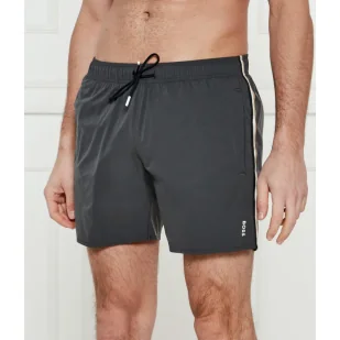 BOSS BLACK Szorty kąpielowe ICONIC Regular Fit - Kąpielówki męskie - miniaturka - grafika 1