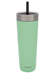 Kubek termiczny ze słomką Luxe Tumbler 720ml - Cucumber - Kubki termiczne - miniaturka - grafika 1