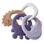 Gryzaki dla dzieci - BABY&TRAVEL B.BOX Gryzak trio piwonia - miniaturka - grafika 1