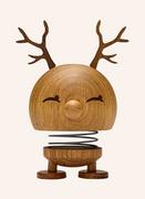 Figurki dekoracyjne - Hoptimist Figurka Dekoracyjna Reindeer Bimble Medium braun - miniaturka - grafika 1