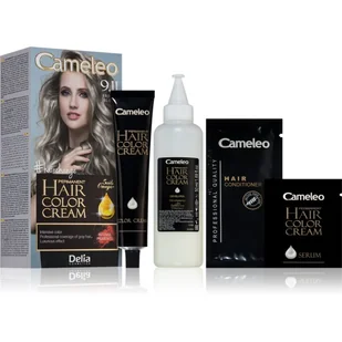 DELIA Cosmetics Cameleo HCC Farba permanentna Omega+ nr 9.11 Frozen Blond 1op - Farby do włosów i szampony koloryzujące - miniaturka - grafika 1