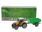 Traktor Z Przyczepą Metalowy, Adar - Samochody i pojazdy dla dzieci - miniaturka - grafika 1